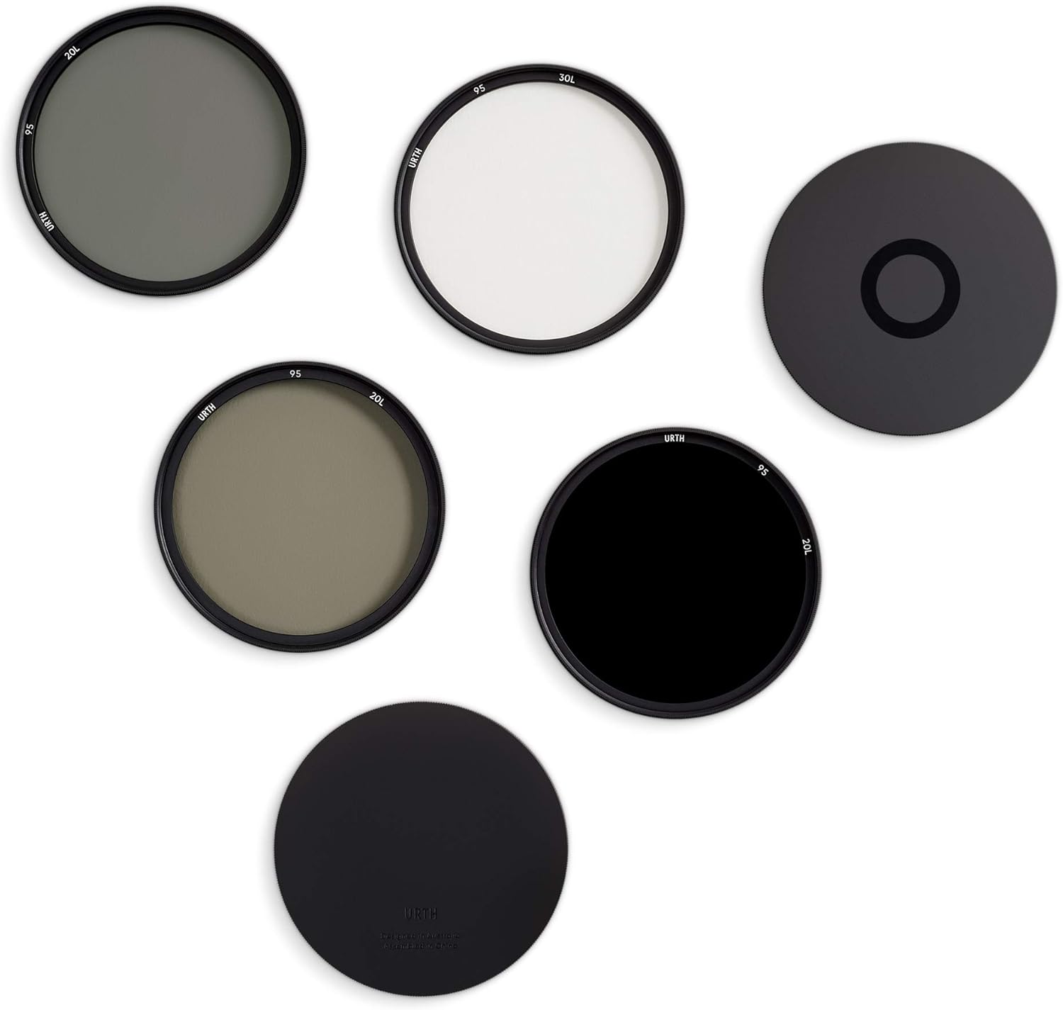 Urth 95mm UV, Circular Polarizing (CPL), ND8, ND1000 Lens Filter Kit