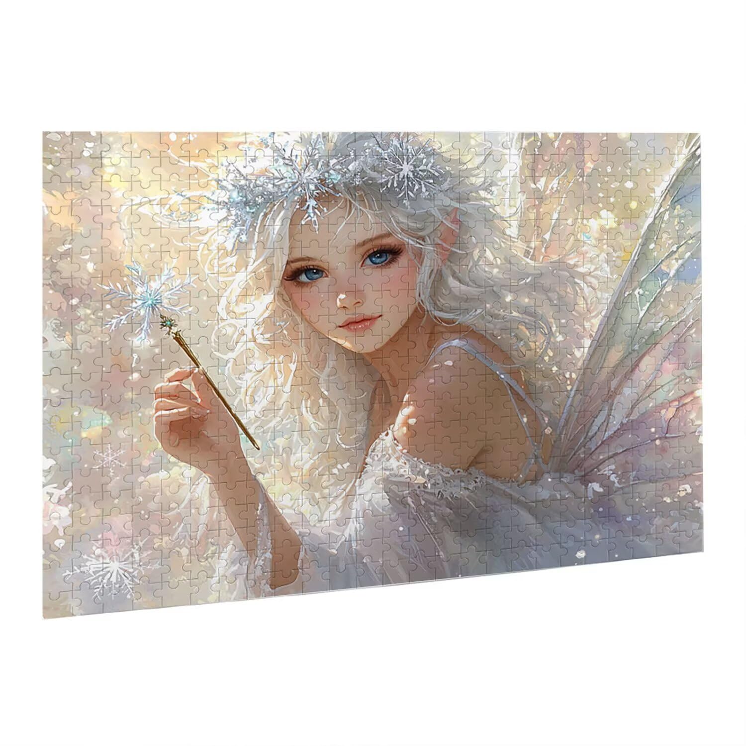 Jigsaw Puzzle, 6000 Pezzi Puzzle Classici, Angelo Della Neve Puzzle Rilassamento Intelligence, Mpossibile Difficile Puzzle Impegnativo per Adulti Puzzle Gioco Familiare, Regalo per Amore Amico fr0-84