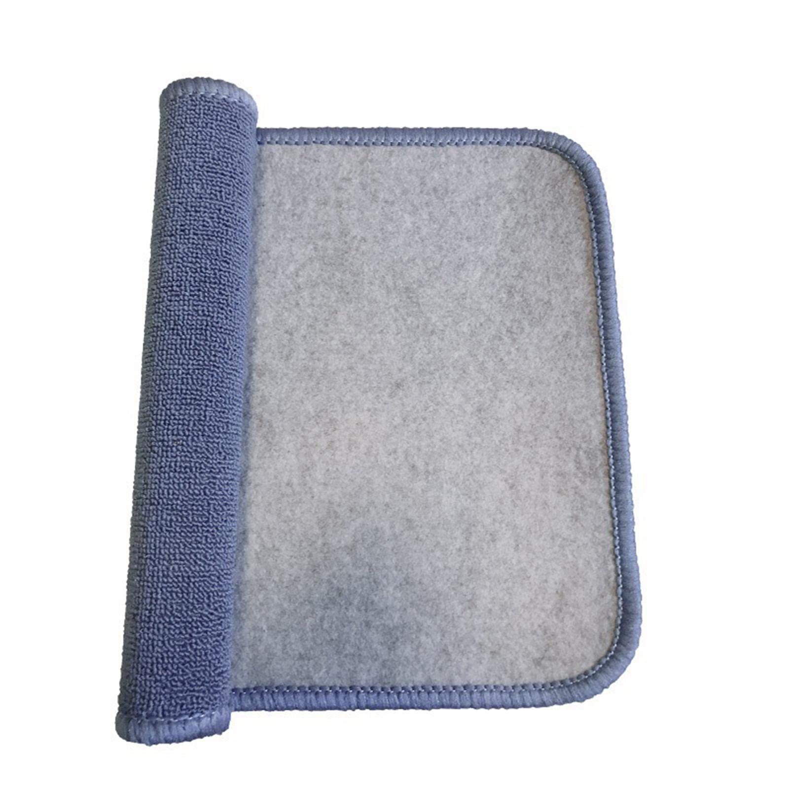 Montessori Arbeitsteppich Mit Stoffbordüre – 40x60 Cm, Hellbraun, 100 % Baumwolle