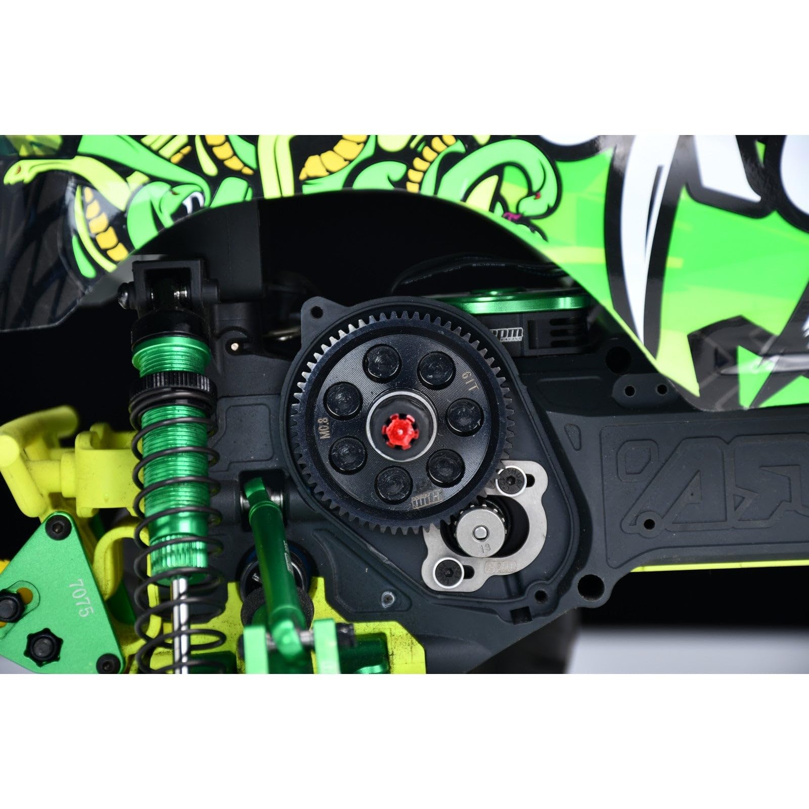 MOTEUR BRACKED RC, 380 Motors 38T en Acier Inoxydable 38T avec un