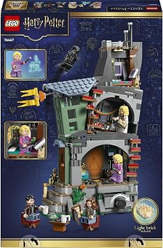 LEGO Harry Potter Luna Lovegood’un Evi 76467-10 Yaş ve Üzeri Çocuklar için Luna Lovegood, Hermoine, Harry ve Ölüm Yiyen Minifigürleri İçeren Yaratıcı Oyuncak Yapım Seti, Hediye Fikri (764 Parça)