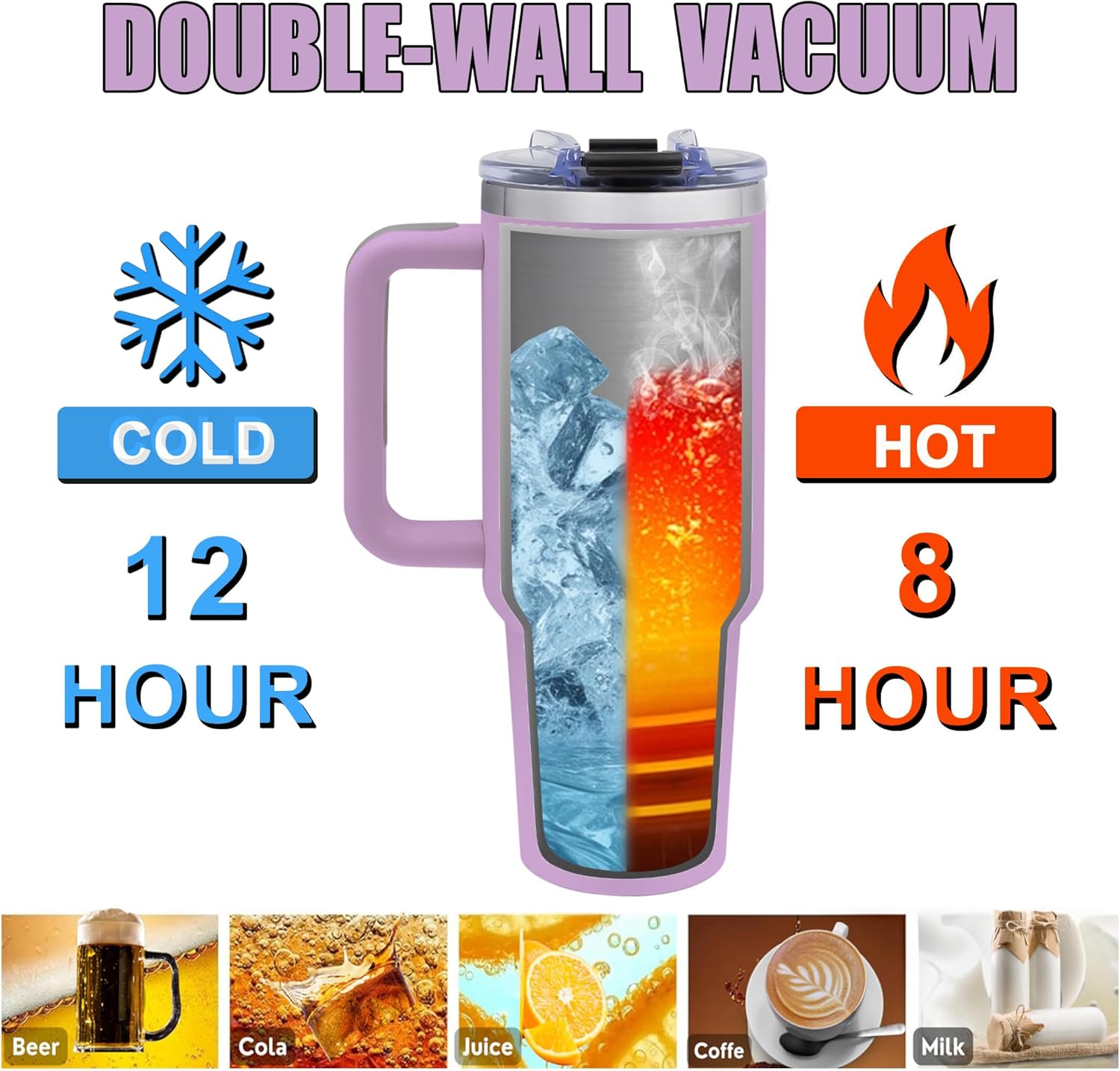 Soul Sister Gifts for Women Best Friends - 40oz Stainless Steel Travel Mug Insulated Coffee Cup, Best Friends Gifts for Women, Christmas Birthday Gift for Friend Bestie BFF Friendship, Soul Sister Cup - Image 4