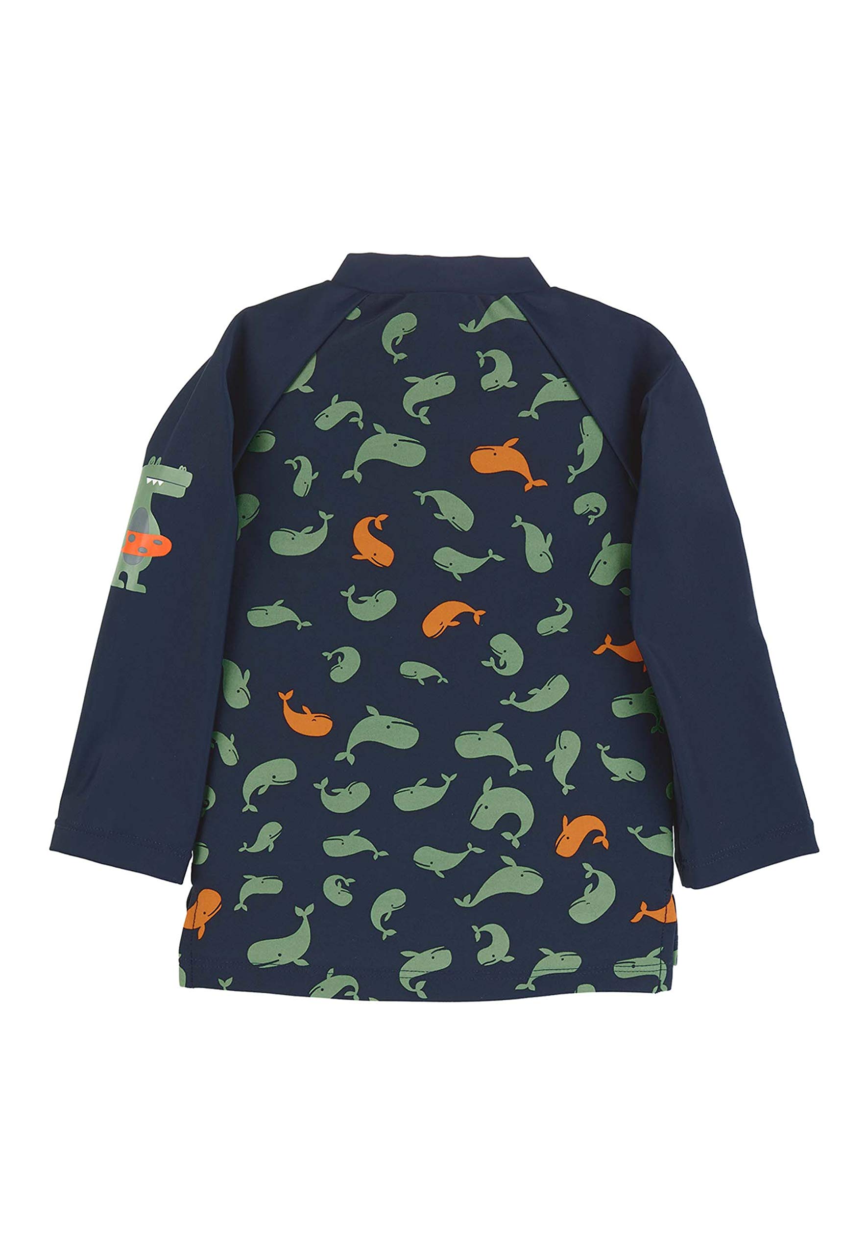 Sterntaler Langarm-schwimmshirt Wale Maglietta Rash Guard Bambini e Ragazzi