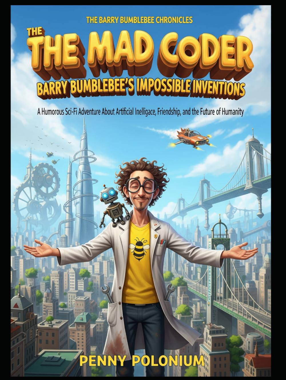 The Mad Coder: Barry Bumblebee’s Impossible Inventions: A Humorous Sci-Fi Adventure About Artificial Intelligence, Friendship, and the Future of Humanity (The Barry Bumblebee Chronicles)