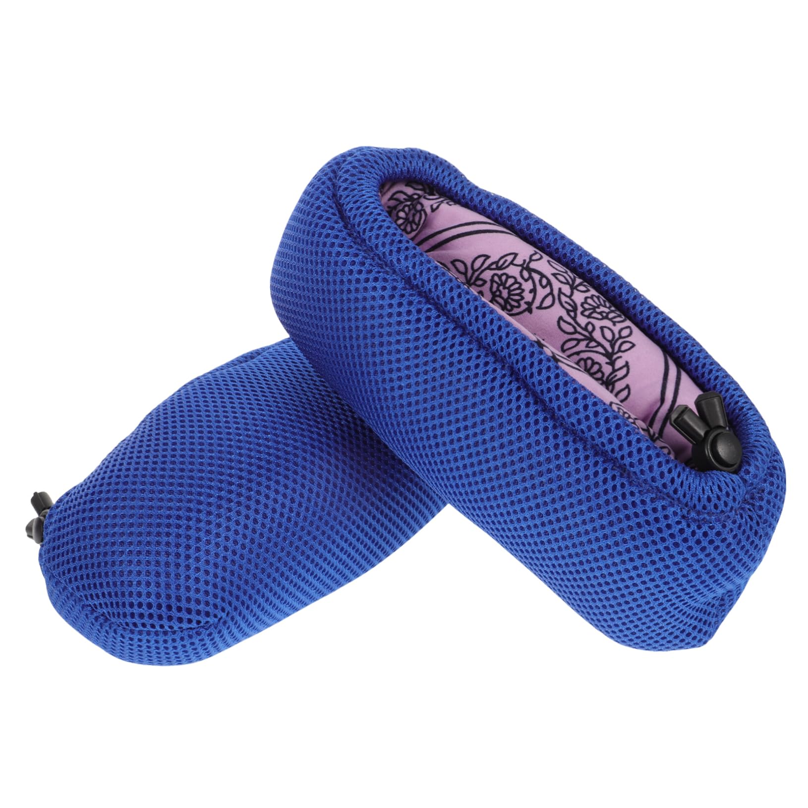 Almohadillas para Muletas Axilares 1 Par Algodón Esponja Azul