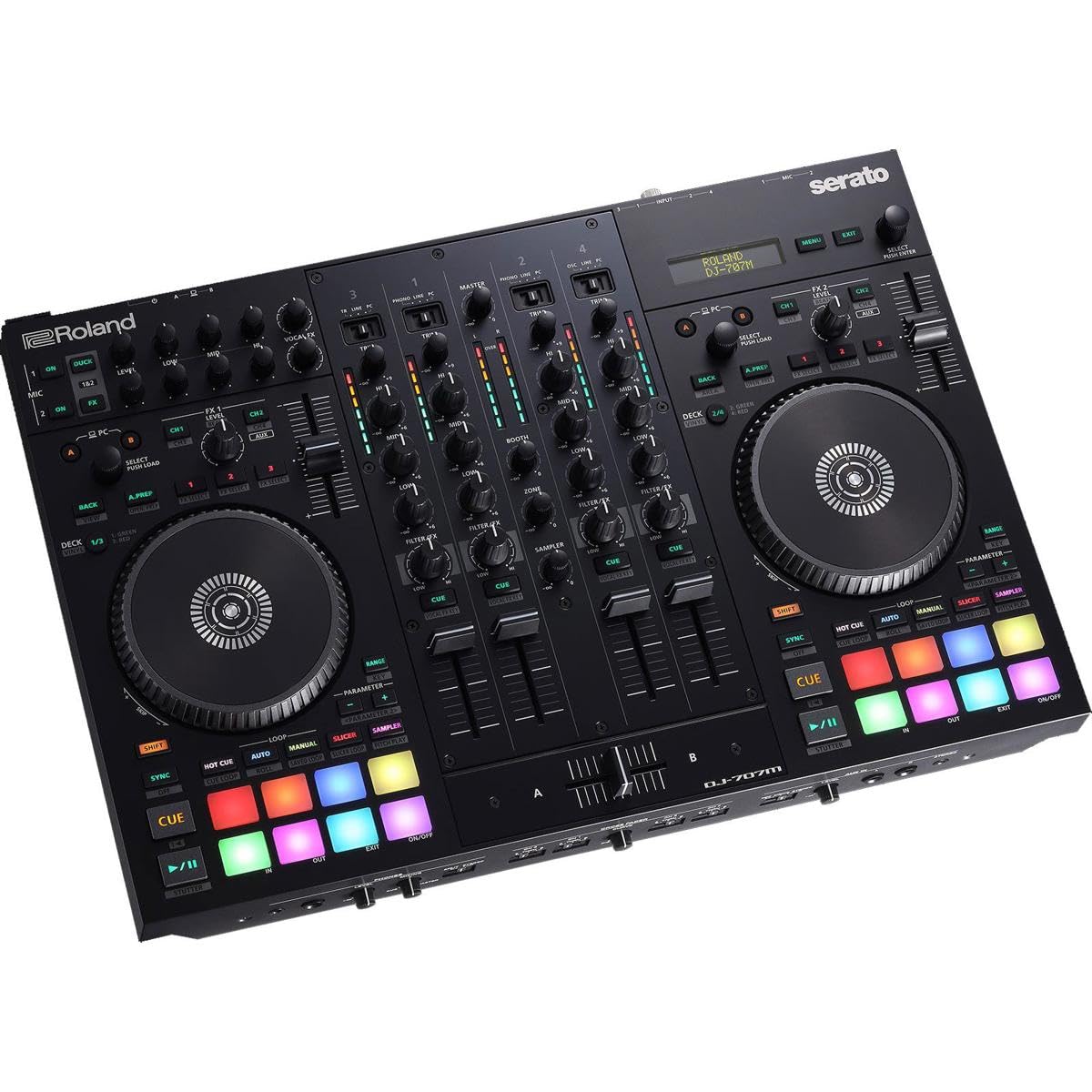 Amazon | Roland ローランド DJコントローラー DJ-707M Serato DJ Pro