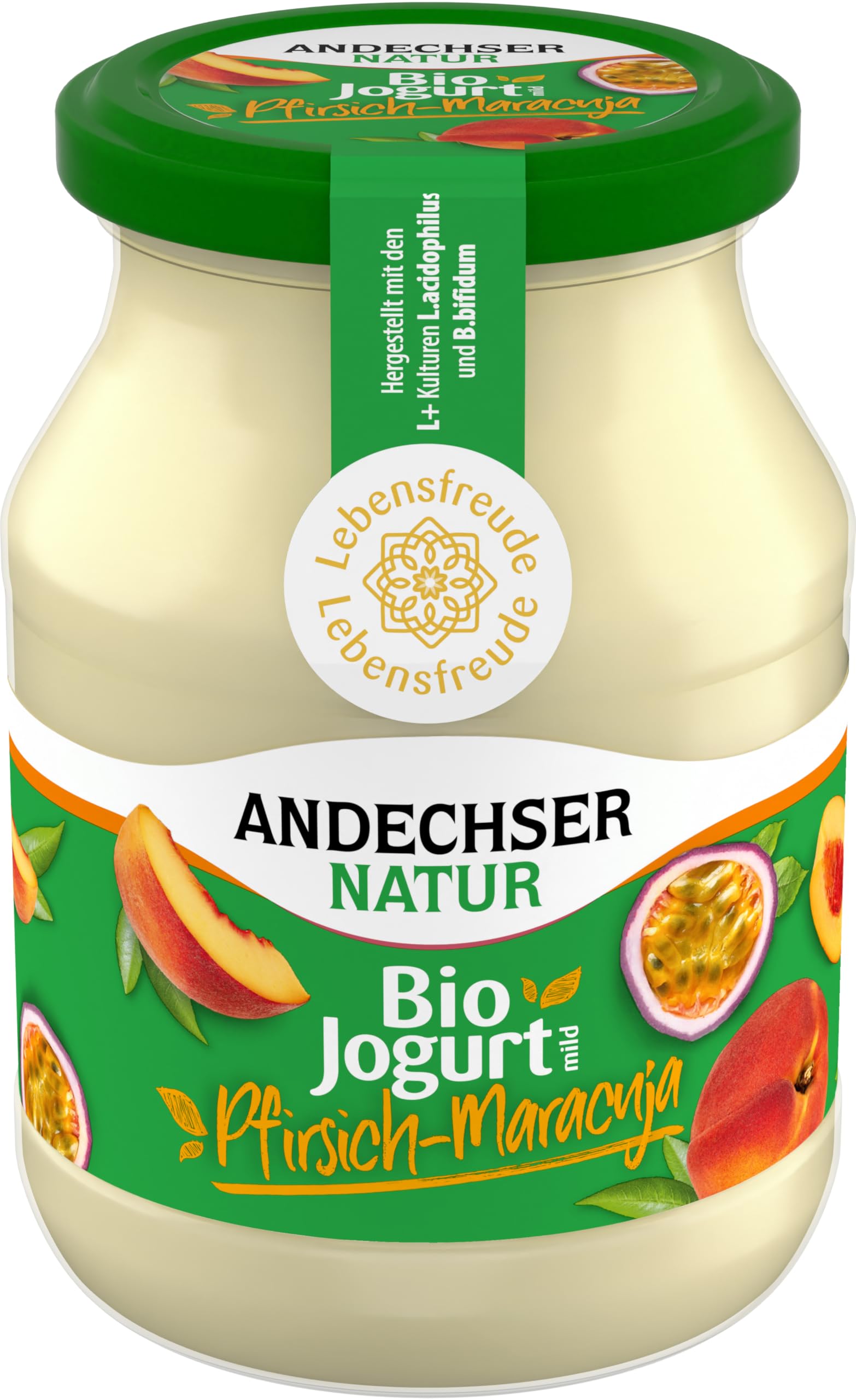 Bio Jogurt Pfir.-Maracuja 3,8% 6 x 500 g