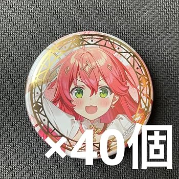 Amazon | ホロ ホロウィッチ さくらみこ 缶バッジ 40個セット