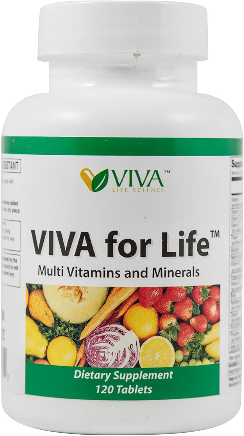 Viva Life ScienceViva for Life, 120 Tablets Health & Household