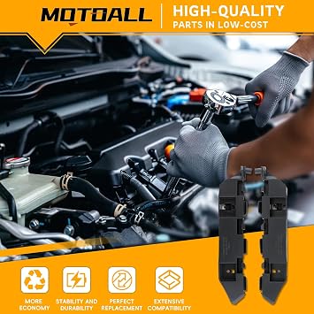 MOTOALL Front Bumper Bracket 71193-TR0-A01 Fit for Honda Civic 2012-2015 Mounting Support Retainer Spacer Holder Replaces# 71198-TR0-A01