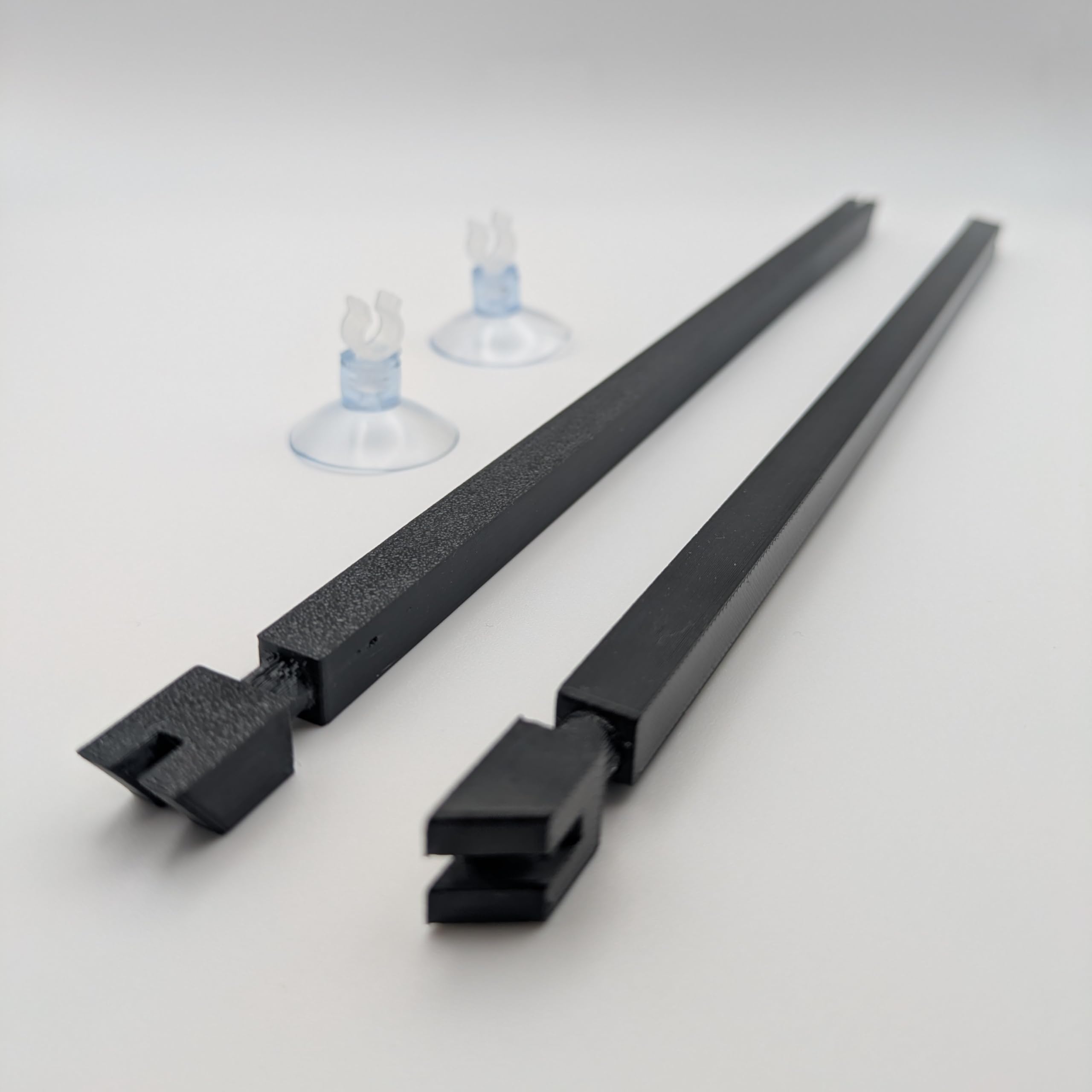 Lid Props suitable for Fluval Flex 34L/57L/123L (Black, 123L)