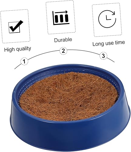Miniatura 6 de Cabilock 1 juego de paloma de plástico para eclosionar paloma tejido Nido Bowl para cajas de anidación