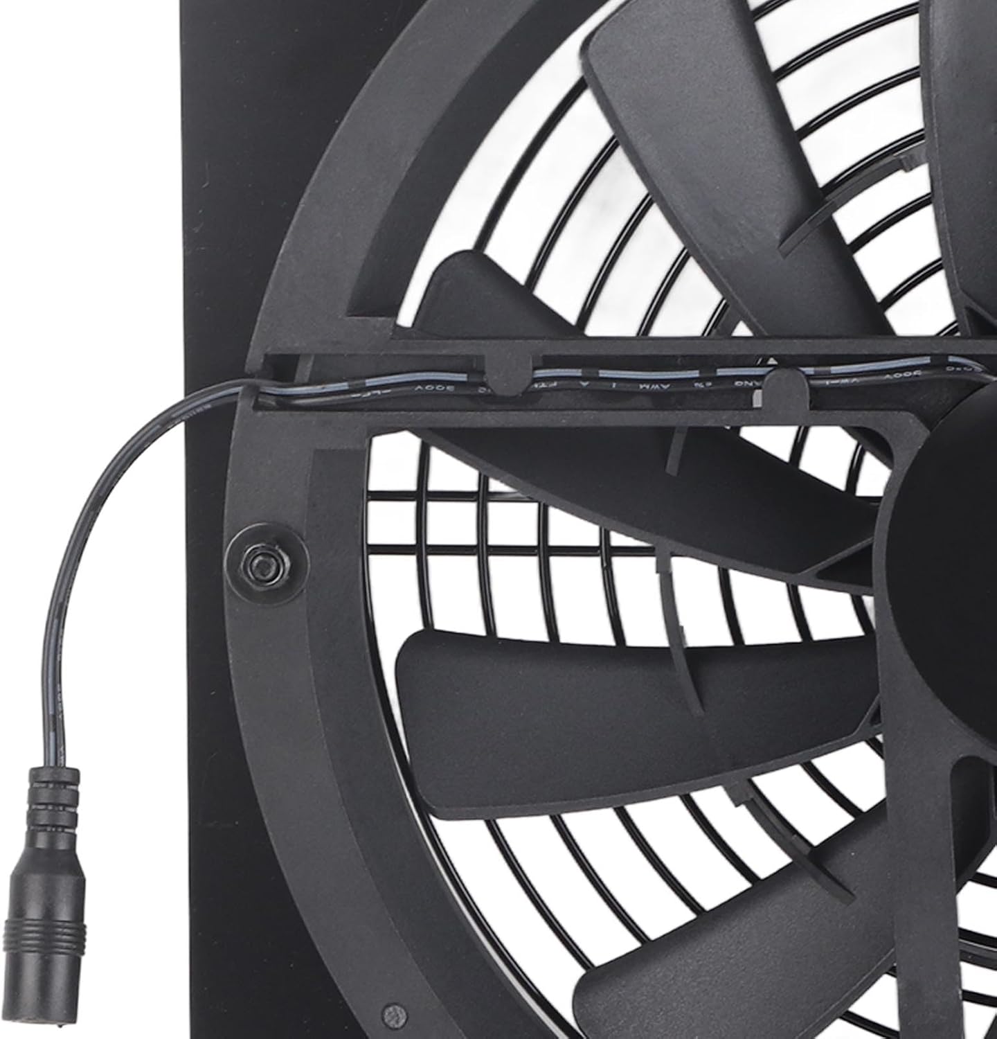 Dioche 13 Inch Solar Fan 100W Solar Panel Powered Exhaust Fan 13.5 Inch Powered Attic Ventilator for Pet House Chicken Coop RV Greenhouse