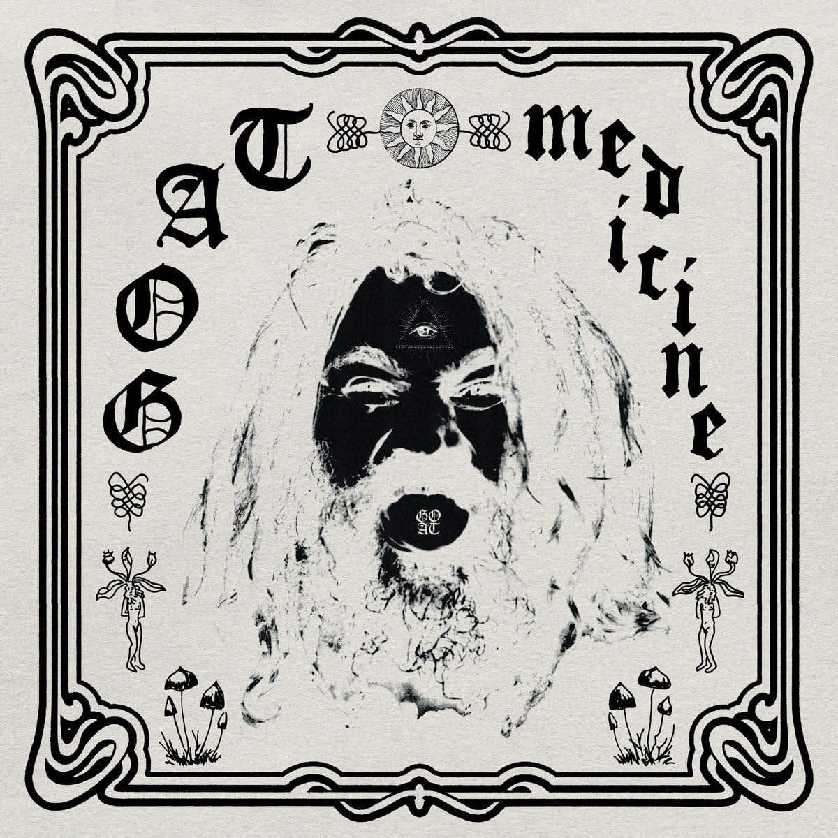 Goat - Medicine - 12"" Black Trip Colour Vinyl LP Album - 2023 Rocket Records