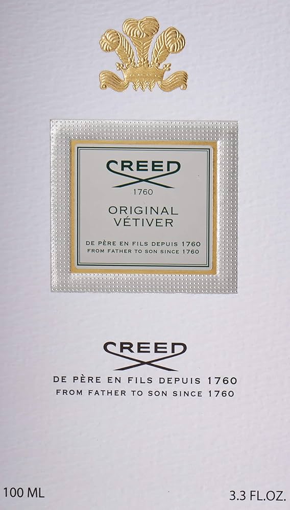 Creed Original Vetiver for Men Edp Spr 100ml, 100 Milliliters
