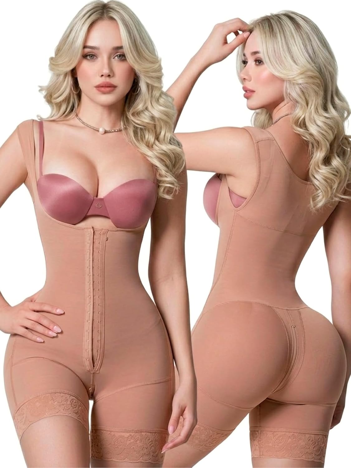 Sonryse Shapewear for women Fajas Colombianas Moldeadoras | Stage 2 Faja Control Shapewear after Tummy Tuck and Liposuction