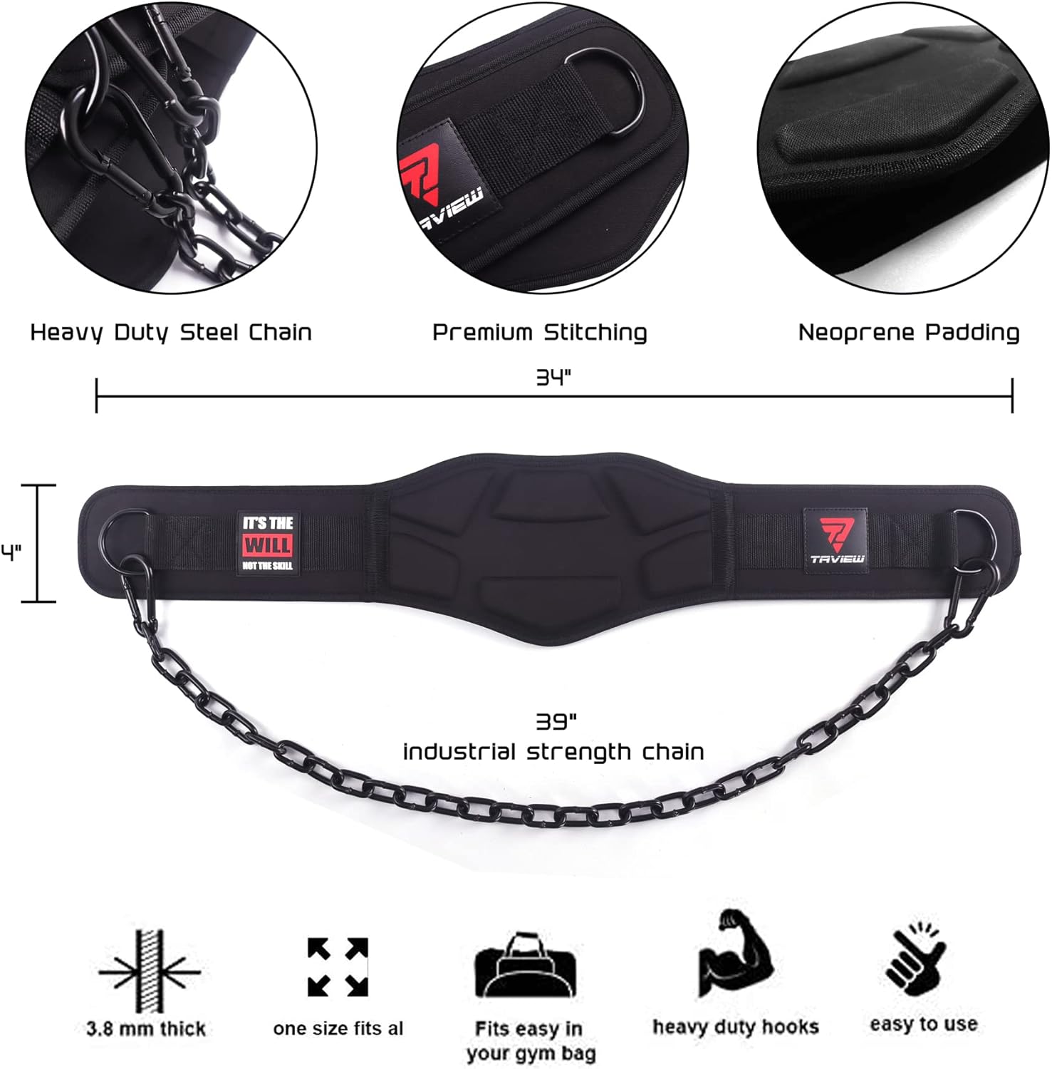 Maximize Your Strength: The Ultimate Review of the Heavy Duty Dip Belt With Chain