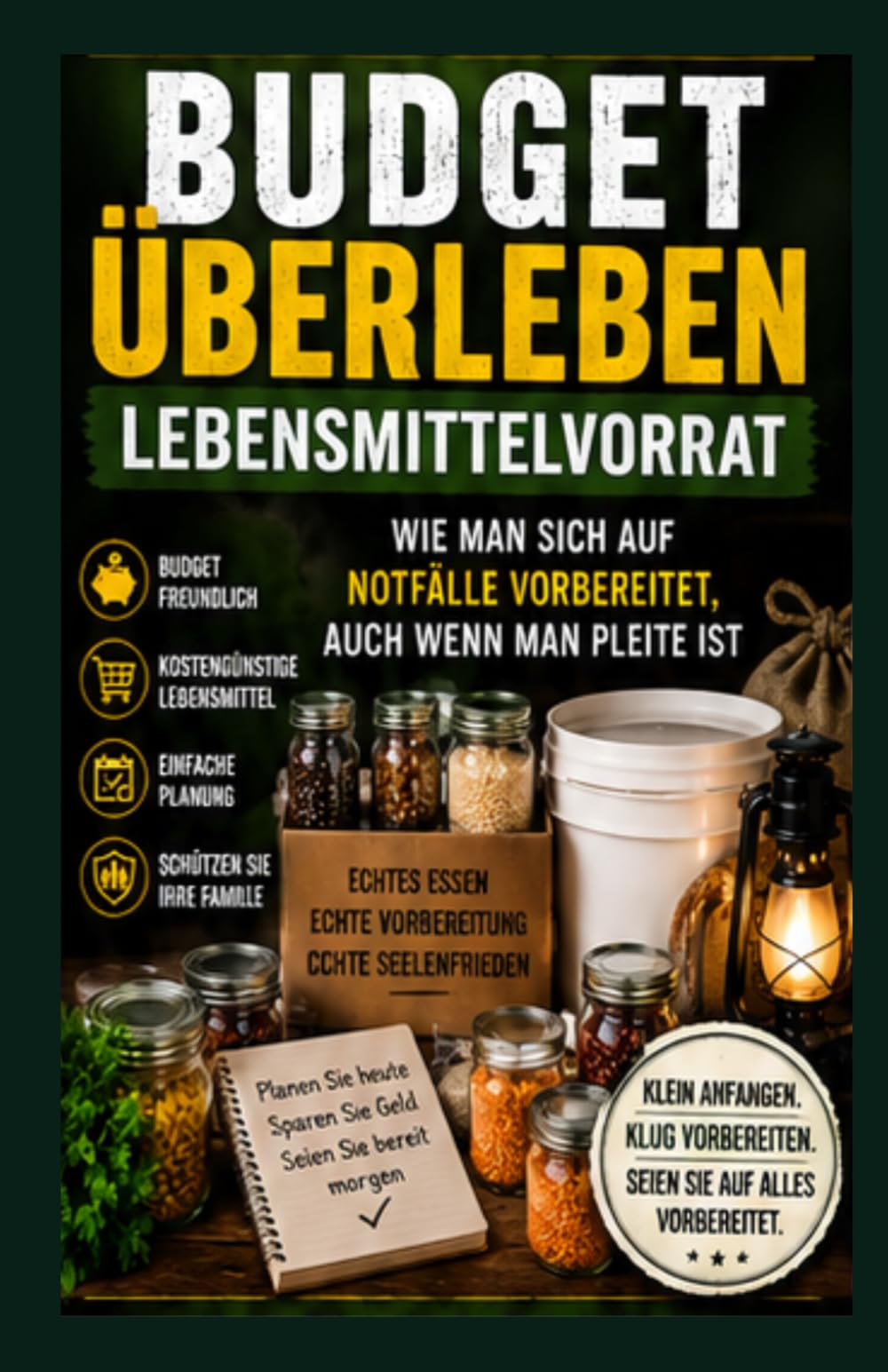 Budget-Überlebensratgeber für die Lebensmittelbevorratung: Wie man sich auf Notfälle vorbereitet, selbst wenn man pleite ist