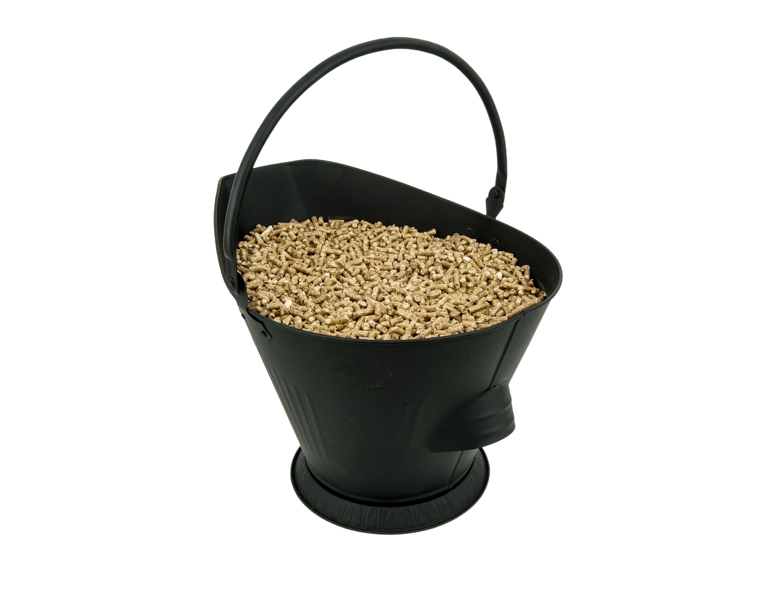 Valo Wspornik na pellet (do drewna, wymiary u góry 42,5 x 31,6 / dół 22,5 x wys. 30 cm, kosz drewniany, kosz na pellet, kominek) VK000507