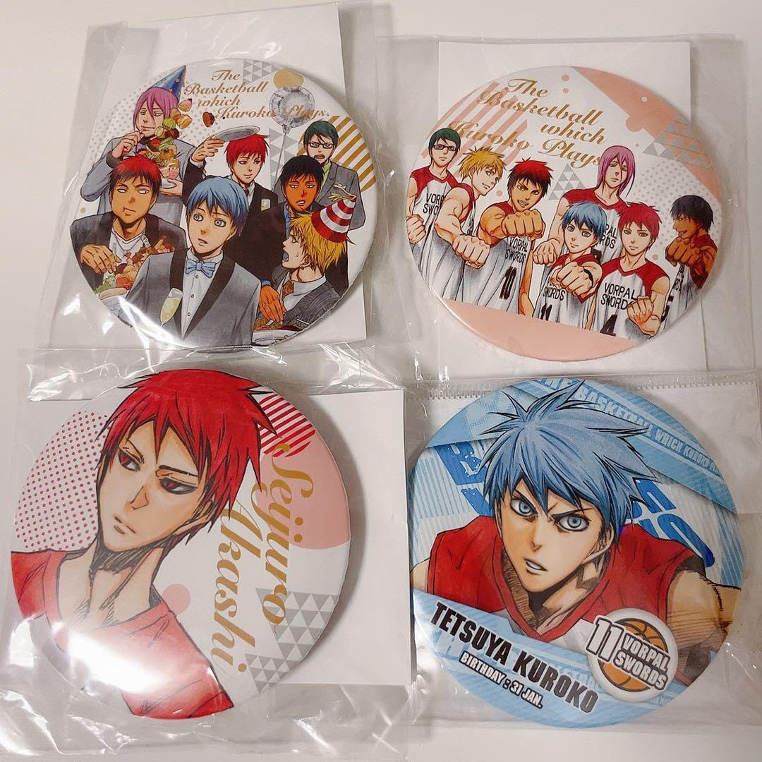 Amazon | 缶バッジ 黒子のバスケ 原作 ジャンプキャラクターズストア  