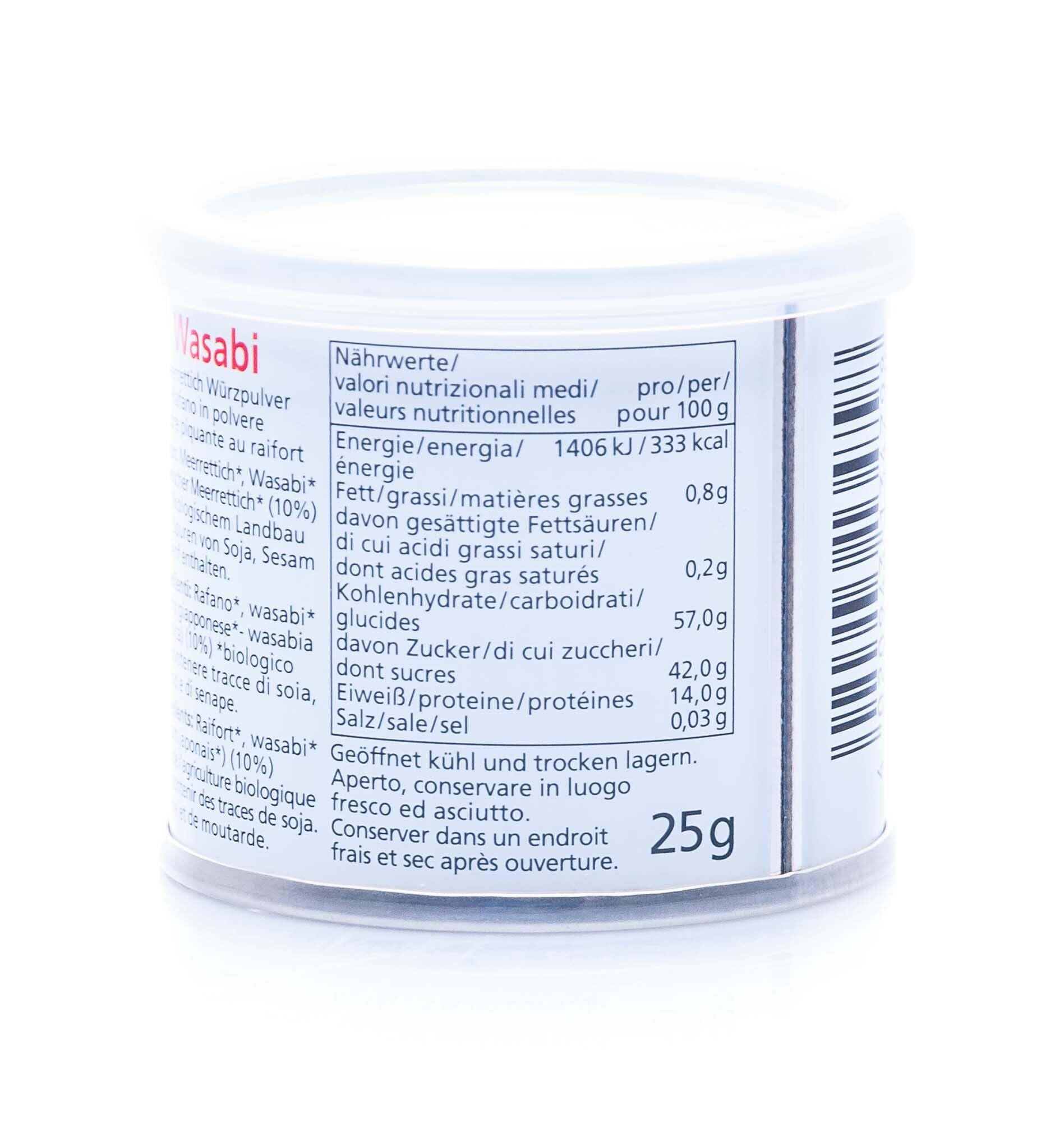 Arche Wasabi organique (25 g)