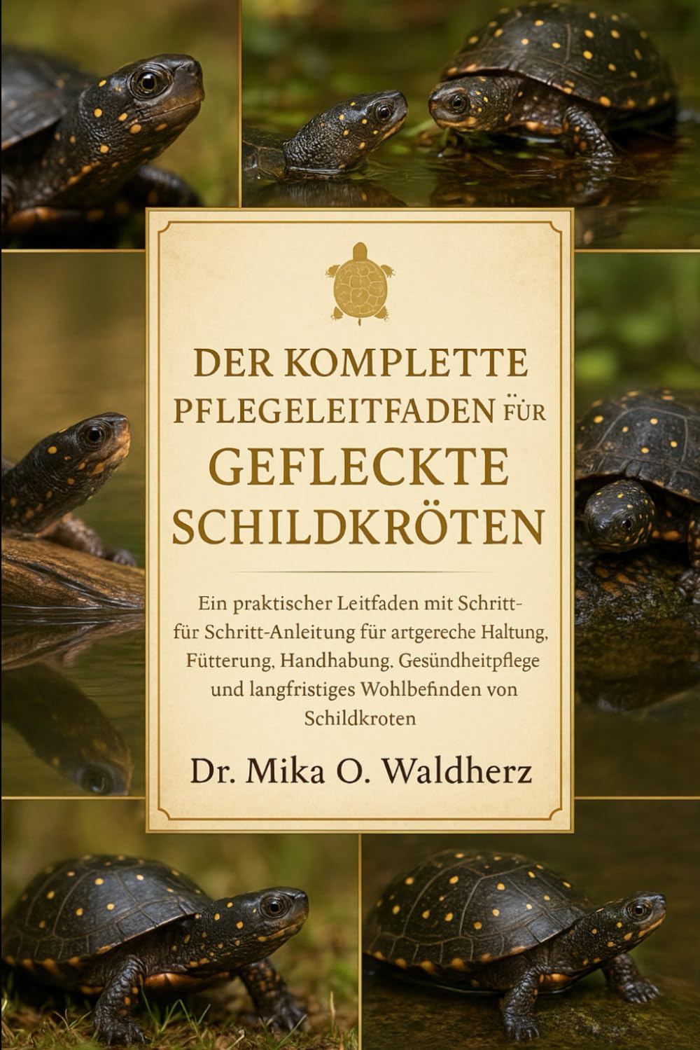 DER KOMPLETTE PFLEGELEITFADEN FÜR GEFLEISCHTE SCHILDKRÖTEN: Ein praktischer Leitfaden mit Schritt-für-Schritt-Anleitung für artgerechte Haltung, ... langfristiges Wohlbefinden von Schildkröten