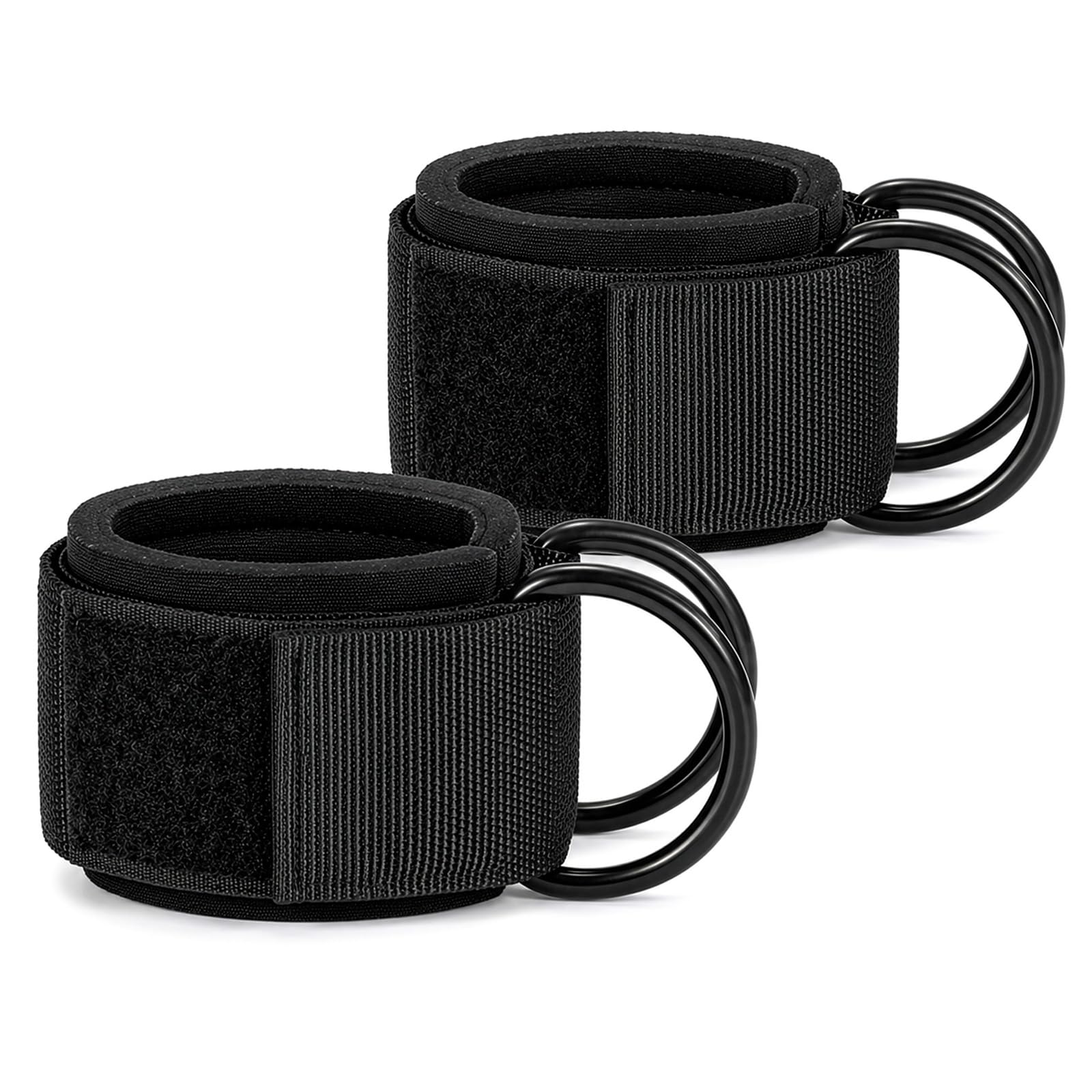 2pcs of Fitness Ankle Strap with Buckle-adjustable, Adjustable Ankle Straps for Cable Machine Suitable for Taekwondo, Leg Strength Training, Hip Exercise and Leg Exerciser