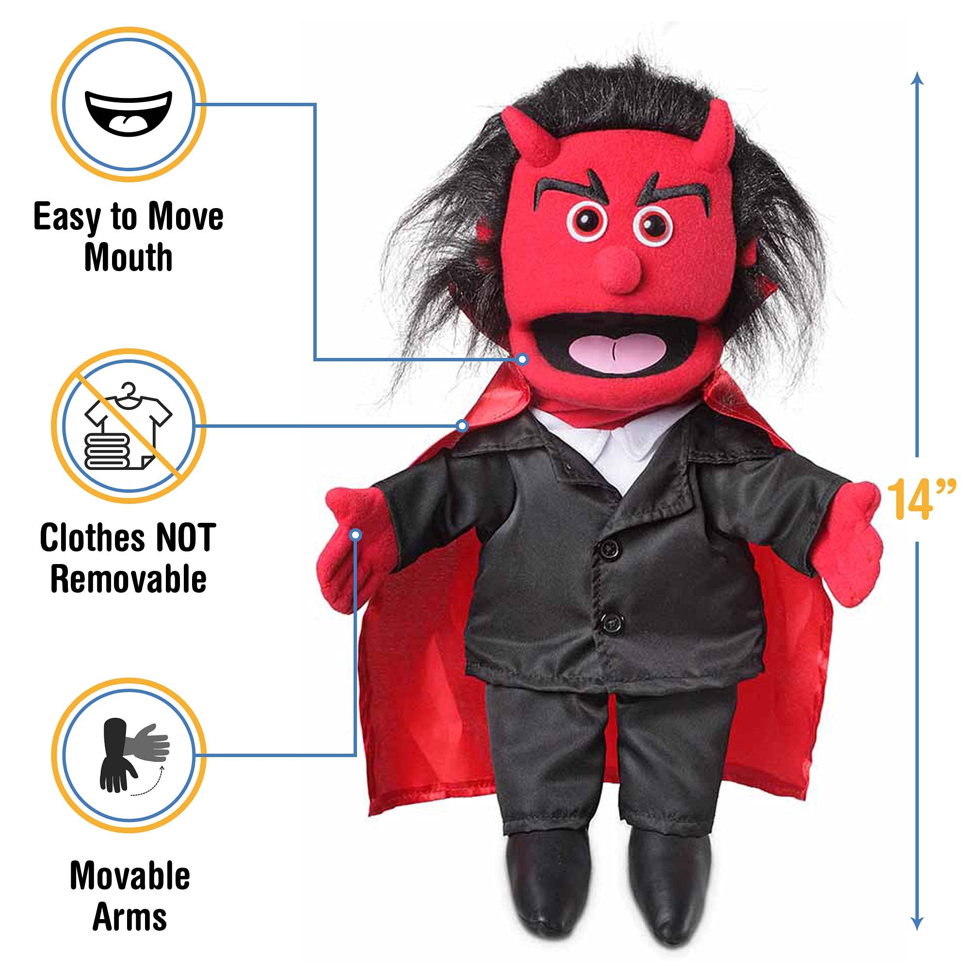 14 Devil Hand Glove Puppet by Silly Puppets Buy Online in UAE at