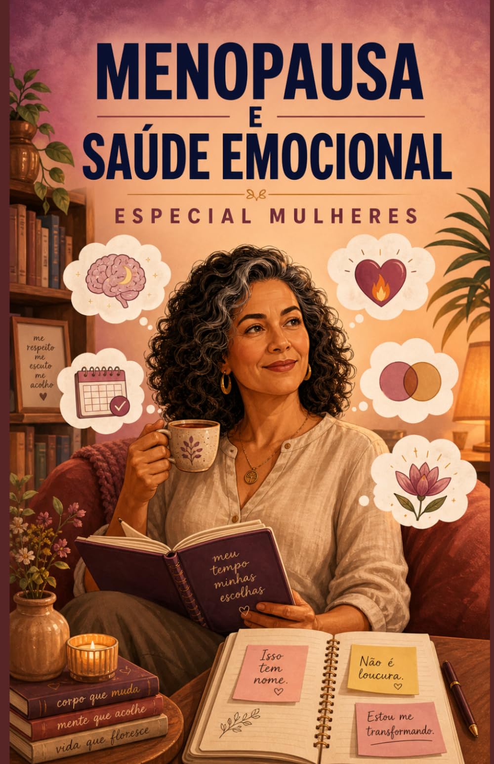 Menopausa e Saúde Emocional: Especial Mulheres: Como equilibrar hormônios, emoções e identidade na fase mais transformadora da vida (Série Saúde Mental & Desenvolvimento Feminino)