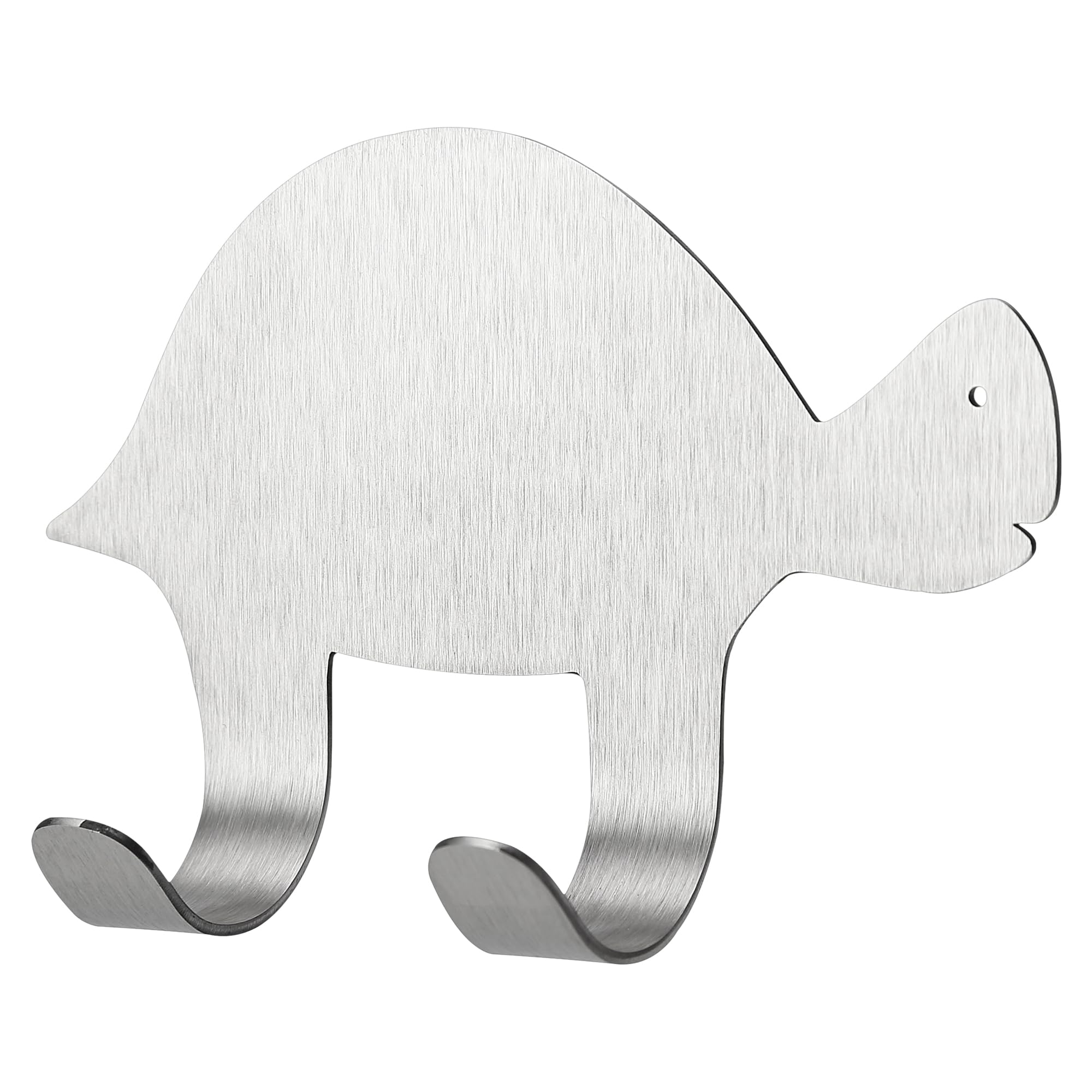 Razor Holder, Shaver Holder, Adhesive Razor Holder, Waterproof Shaver Hook for Shower, Turtle Shaped Stainless Steel Wall Hook for Robe Plug Loofah Towel Bathrobe Coat for Bathroom Kitchen, CHB323