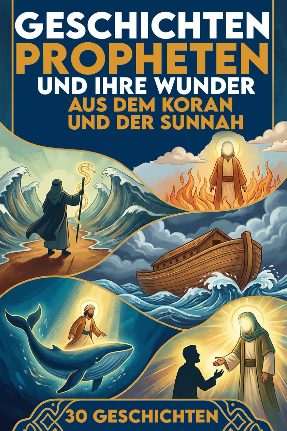 30 Geschichten Propheten für Kinder Und Ihre Wunder Aus Dem Koran und der Sunnah Islamisches Kinderbuch über Glauben, Geduld, Mut und Vertrauen in Allah