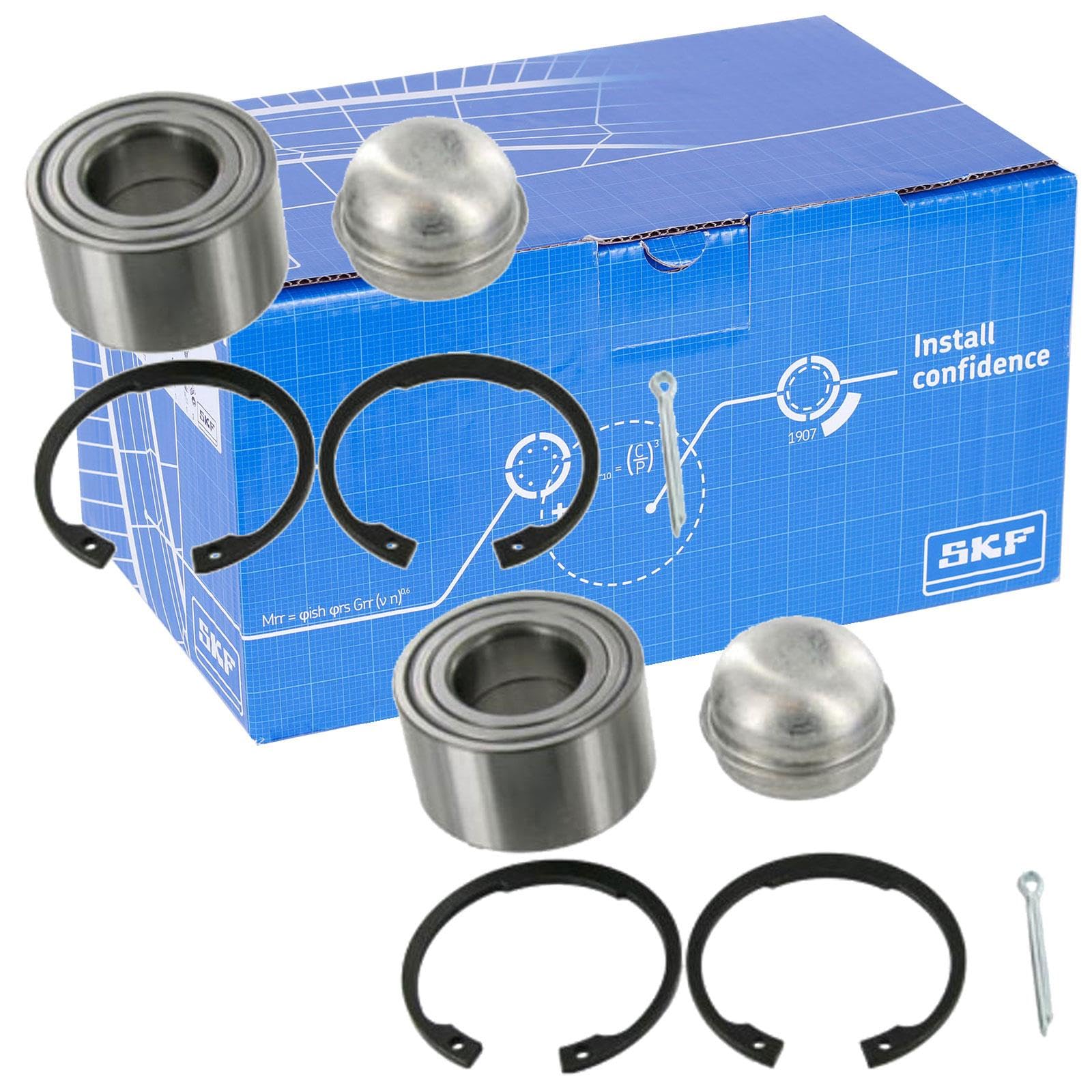 2x SKF Radlagersatz vorne | VKBA 3600 passend für Combo Corsa C Meriva Tigra