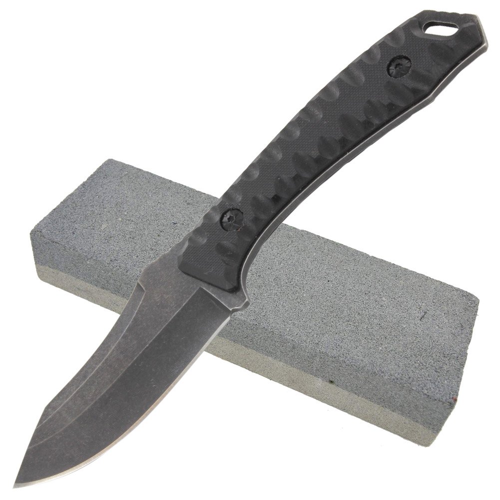 Armory Replicas Dark Apparition Dao Blade Outdoor Knife – 8.25-Inch Full Tang Survival Knife with 440 Stainless Steel Blade, G10 Handle, and Nylon Sheath