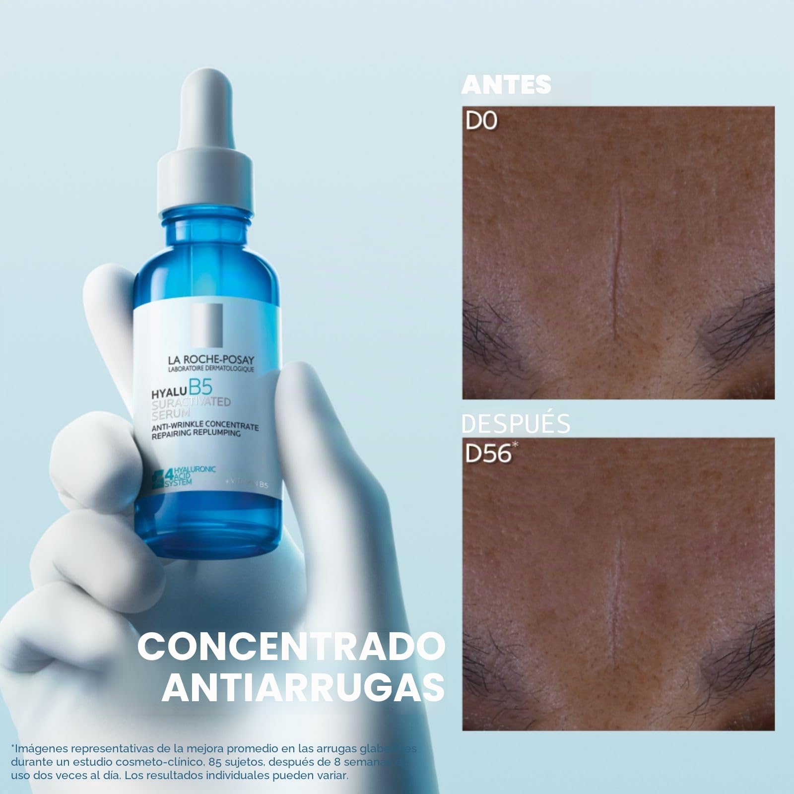 La Roche-Posay Hyalu B5 - Sérum regenerador de relleno, suero antienvejecimiento, con ácido hialurónico y provitamina B5, 50 ml