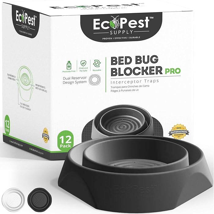 Buy Bed Bug Interceptors 12 Pack Bed Bug Blocker (Pro) Interceptor