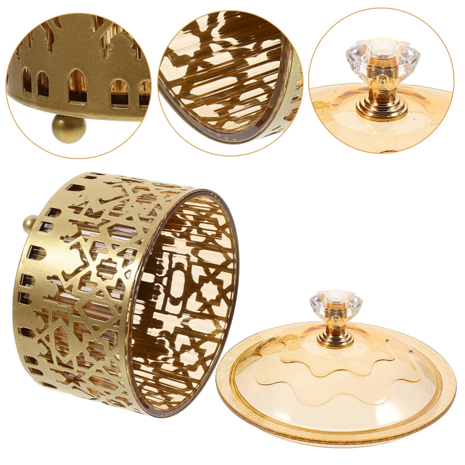 Zerodeko 3stücke Party Snack Serving Tray Deko-servierplatte Für Trockenfrüchte Snacks Und Süßigkeiten Metallablage Für Hochzeiten Und Familienfeiern Stilvolles Design