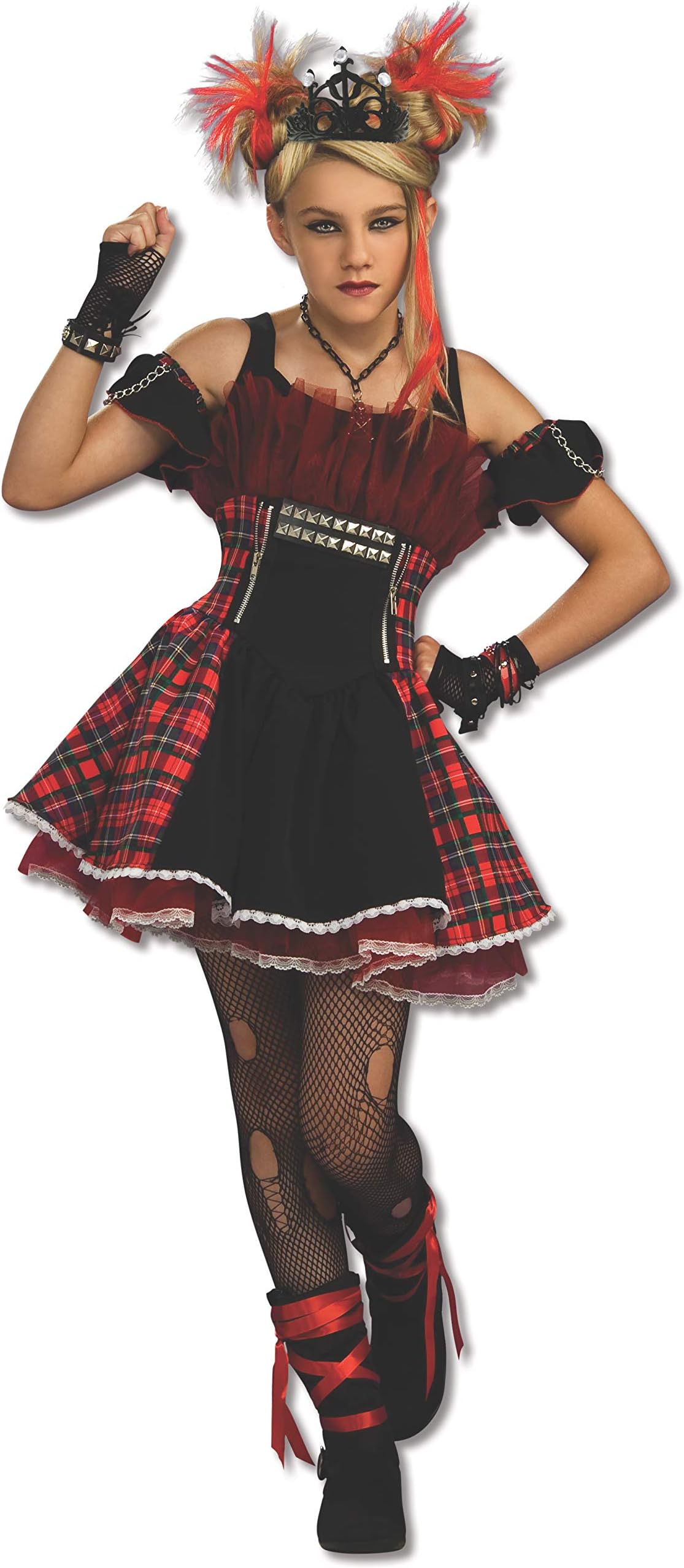 Rubie's Costume Gothic Punk Ballerina Costume Dress