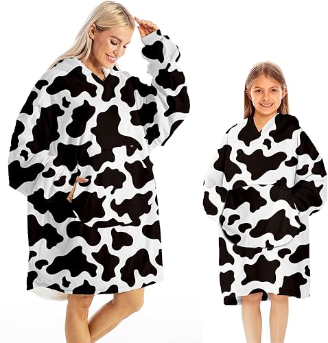 Manta con capucha para adultos manta de sherpa de gran tamaño con capucha y bolsillo gigante para mujer, Perezoso Verde