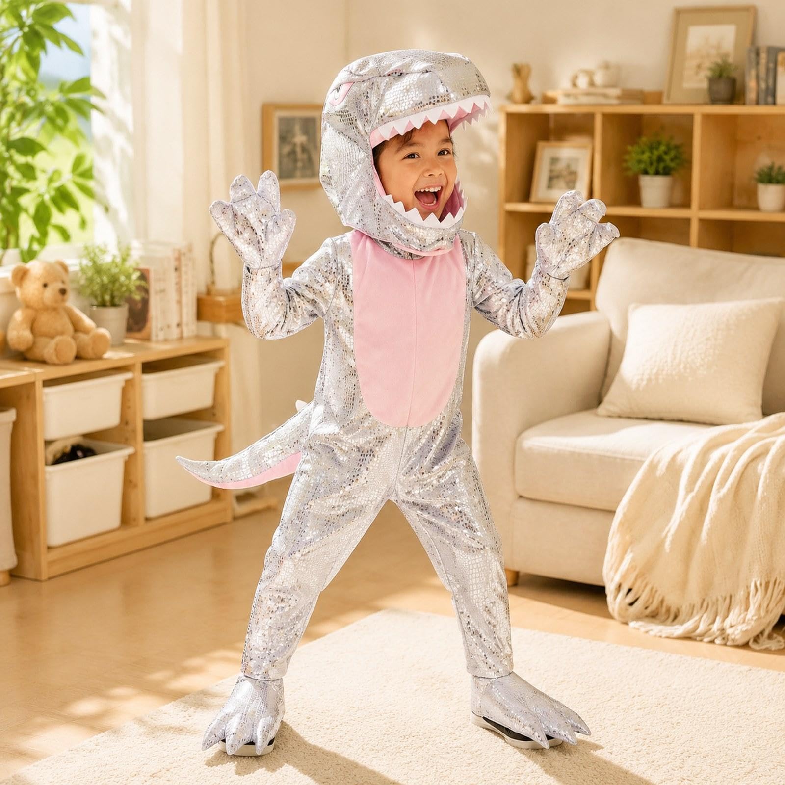Dinosaurierkostüm, Kostümzubehör, Kinderbekleidung, Rollenspiel.