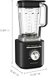 KitchenAid® Pure Power Blender KSB2072BM - Black Matte