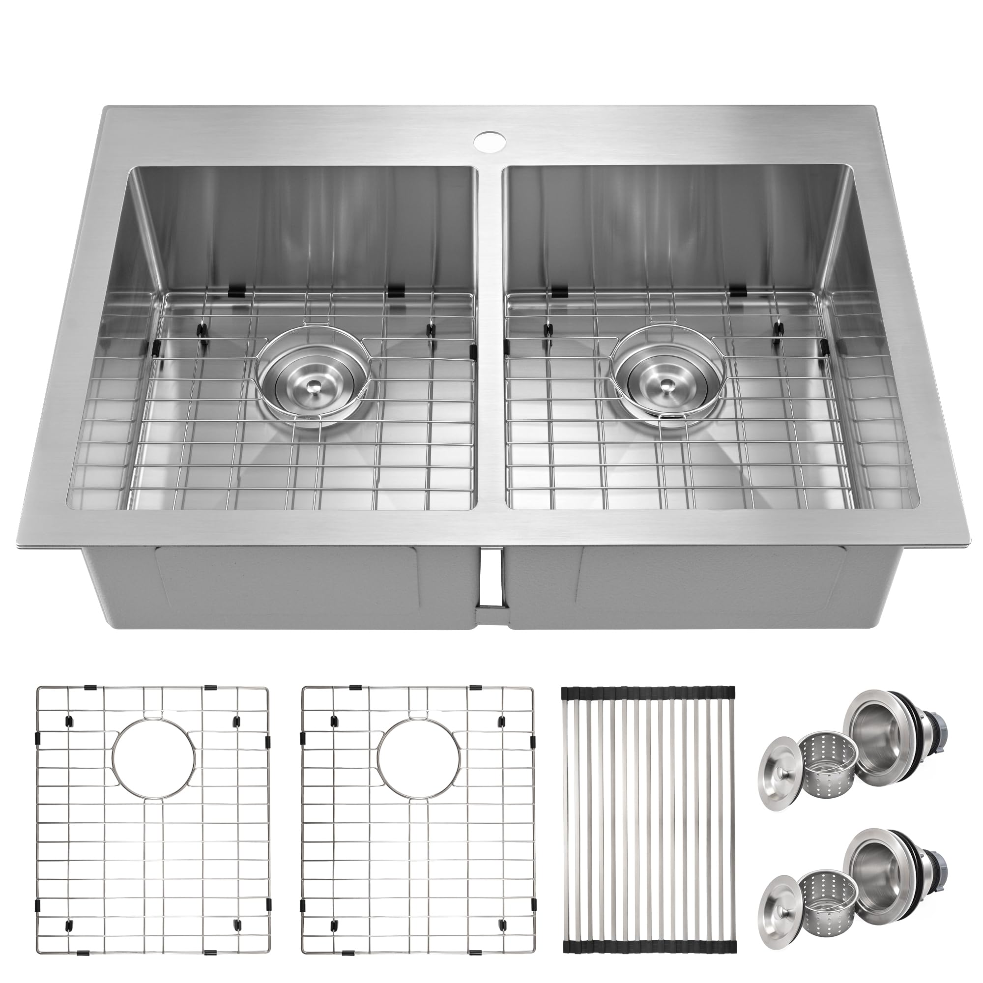 Zeesink Drop in Kitchen Sink 33 X 22 inch