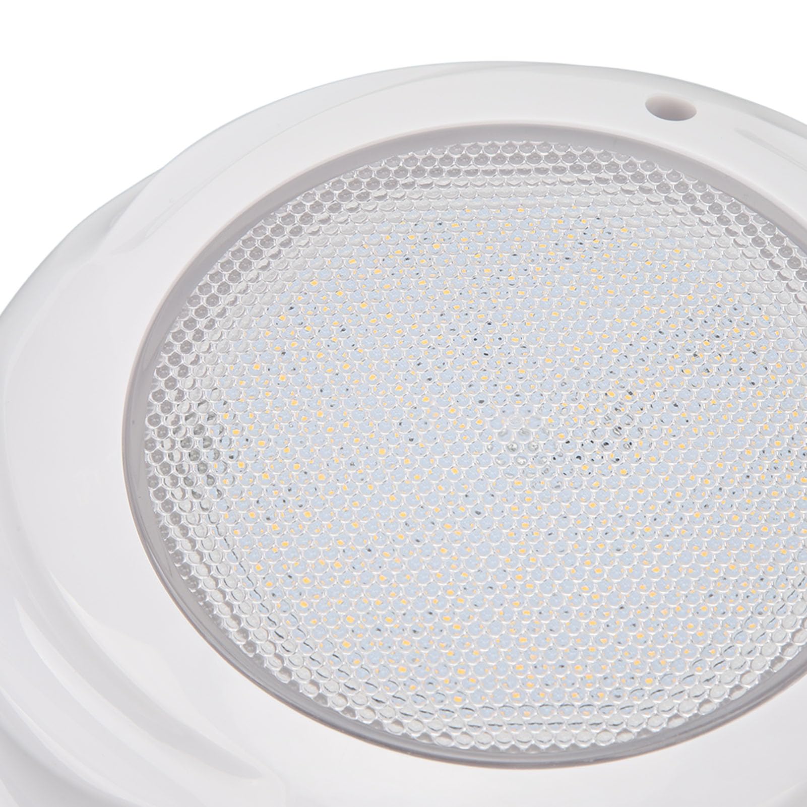 Fafeicy do Basenu Naścienna 18W IP68 Wodoodporna Podwodna LED do Basenów Wysoka jasność Kąt świecenia 120° AC12V z płytą montażową (białe światło)