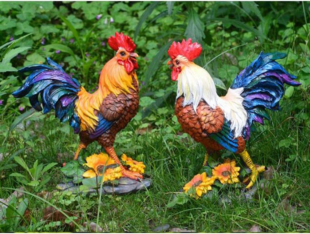 Yajuyi Farm Decorative Figurine for Home and Garden, B, as described