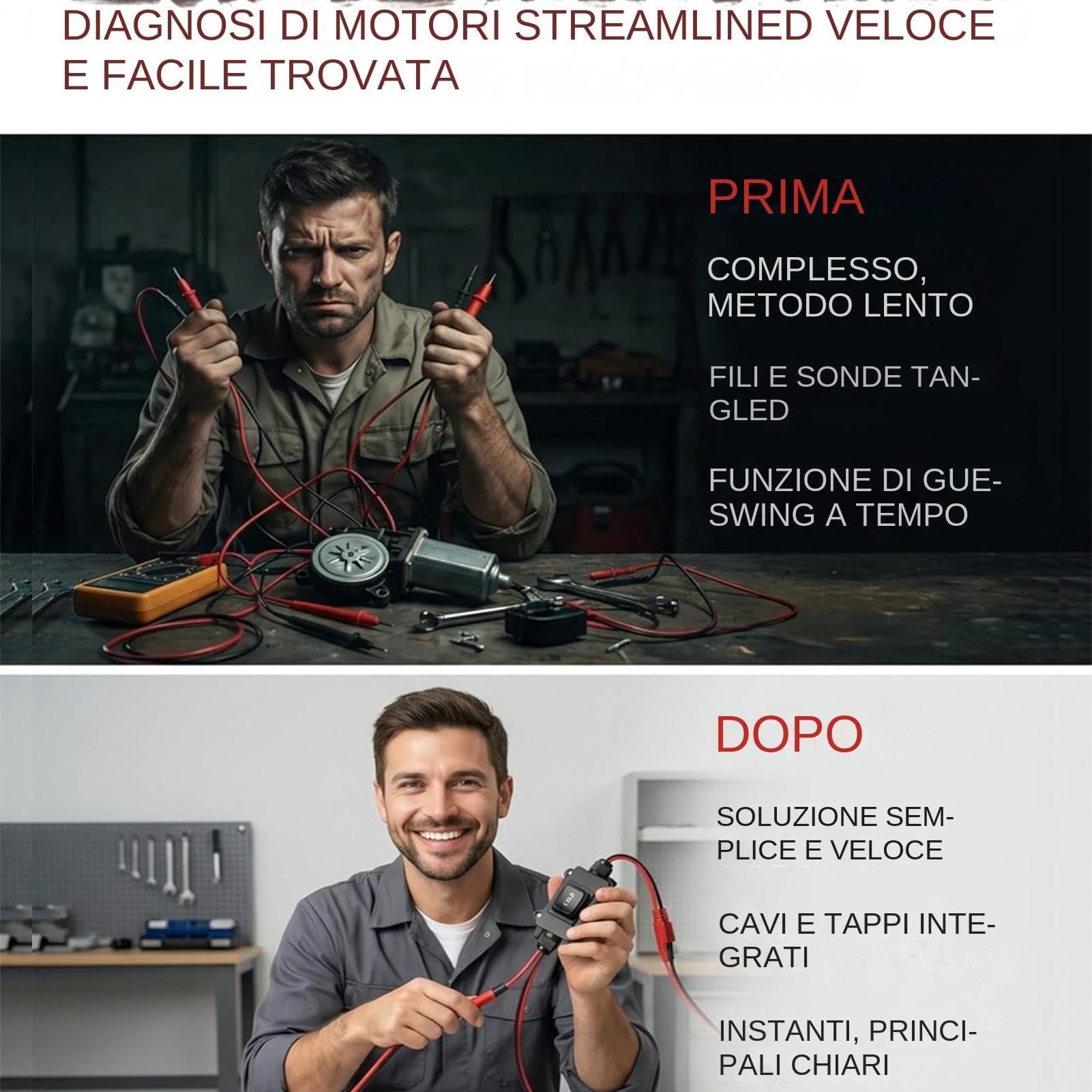 Herramienta Diagnóstico Motor De Coche Comprobador Preciso Motor Automotriz