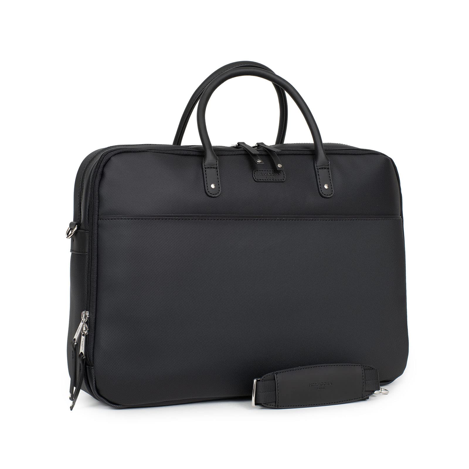 Hexagona Unisex's Bag, Black, Talla ÚNICA
