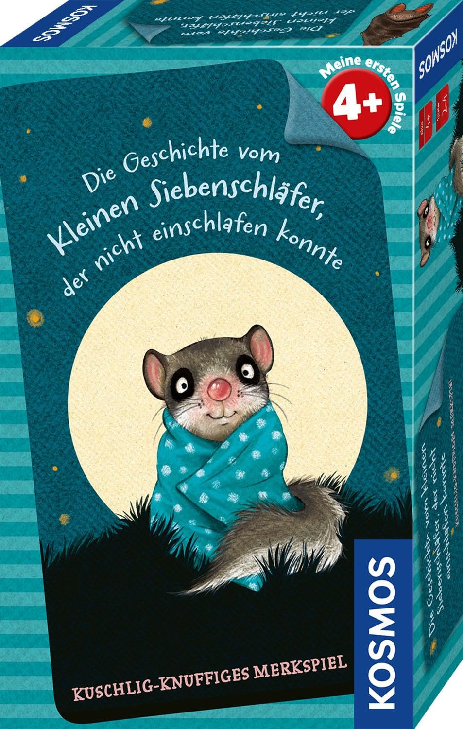 KOSMOS 712617 The Story of the Little Sleeper Who Couldn't Fall Asleep Memo Game for Children from 4 Years, Gift Children's Birthday Nursery Ideal as a Travel Game