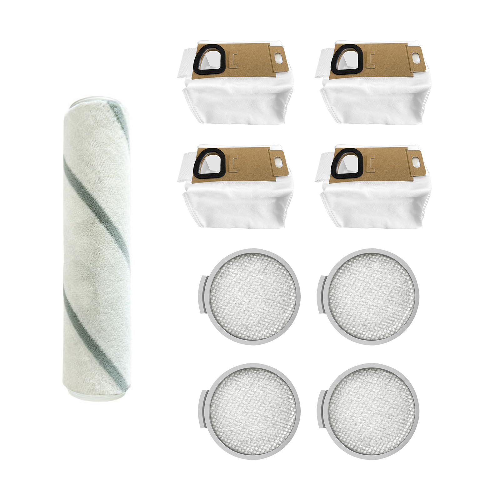 Buxuaaaa Main Brush Bags Sweeping Robotic Replacement Part Roll Brush Sweeping Robot Accessories for H6 / H7 Vacuum Filter