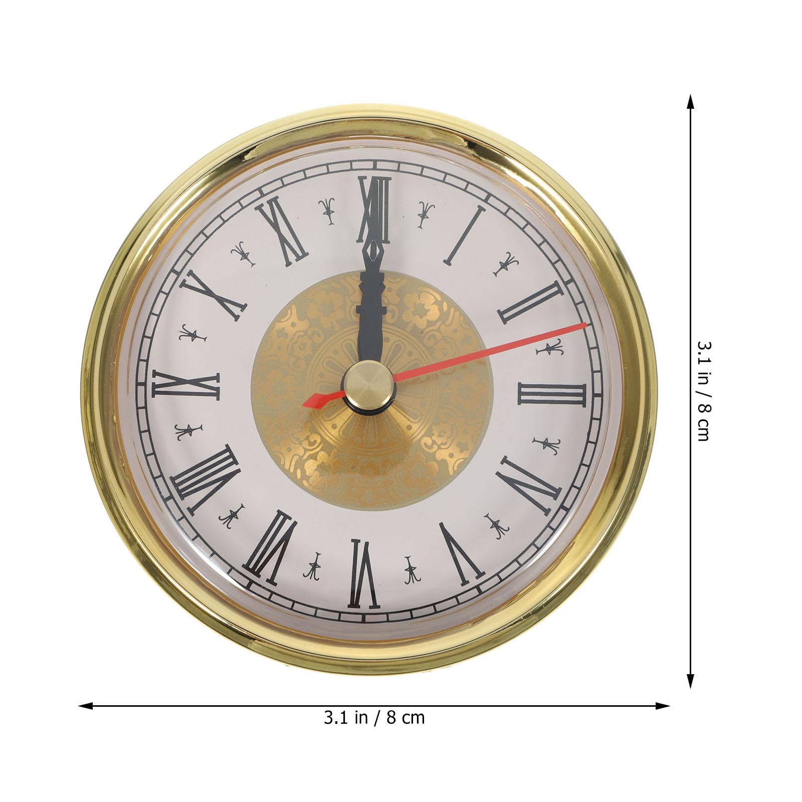 Amazon.com: Cabilock Vintage Quartz Clock Insert Roman Numerals