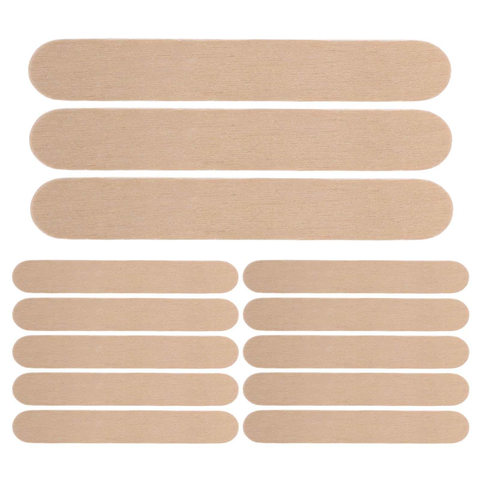 Healeved Palitos de Madera Naturales para Manualidades 65 CM 1000 Unidades Palitos Pequeños para Arte y Proyectos Escolares Base Resistente y Tacto para Ideales para Bricolaje