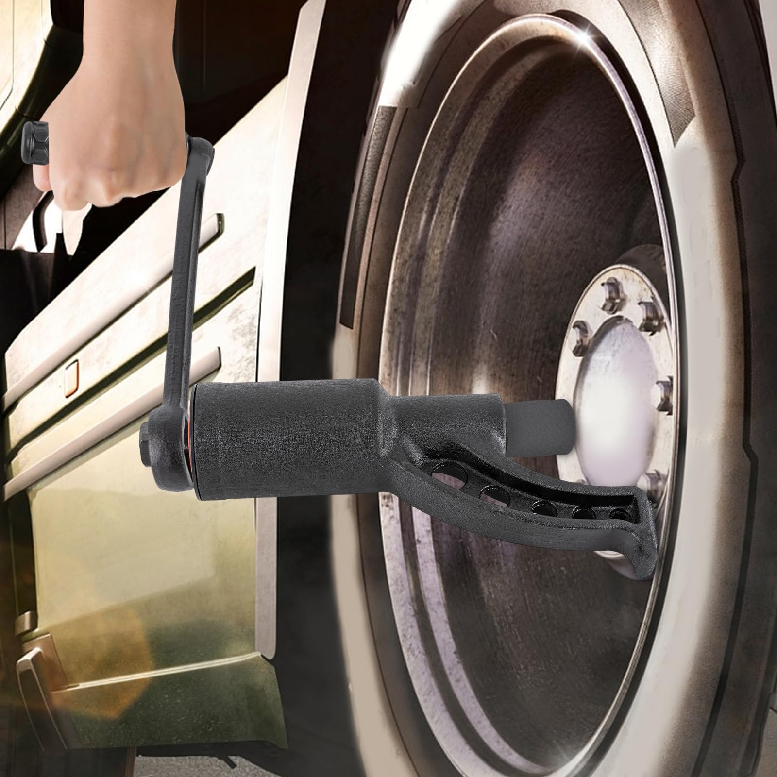 Klucz dynamometryczny 1:64 Torque Multiplier Set Wrench Lug Nut Torque Multiplier 4800 Nm Heavy Torque Multiplier Wrench zestaw kluczy użytkowych i pojazdów rolniczych, samochodów ciężarowych,